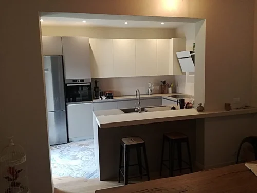 Progettazione, fornitura e installazione cucina via Murri, Bologna